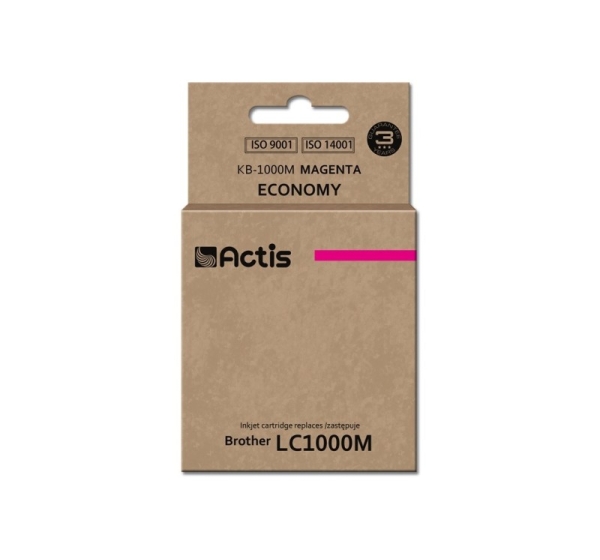 Actis KB-1000M Ink (replacement for Brother LC1000M/LC970M; Standard; 36 ml; magenta)
