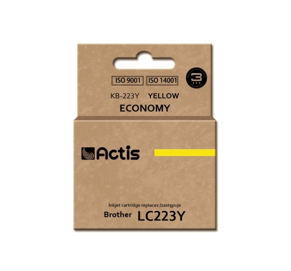 Actis KB-223Y ink (replacement for Brother LC223Y; Standard; 10 ml; yellow)