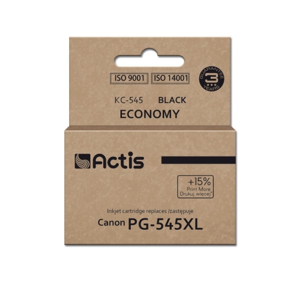Actis KC-545 Ink (replacement for Canon PG-545XL; Supreme; 15 ml; 207 pages; black).