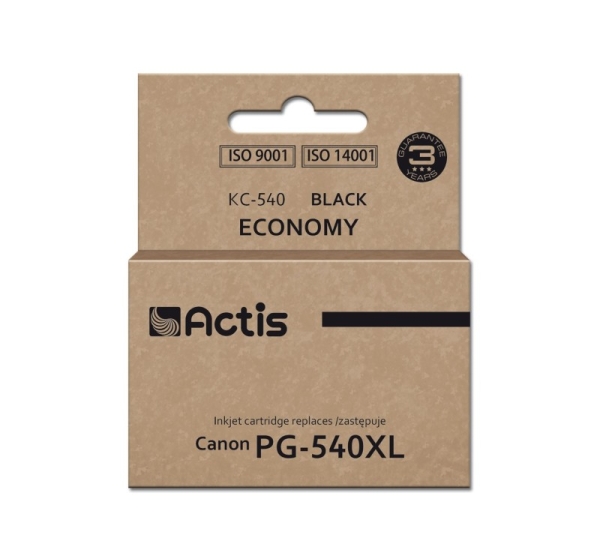 Actis KC-540 Ink (replacement for Canon PG-540XL; Supreme; 22 ml; black).