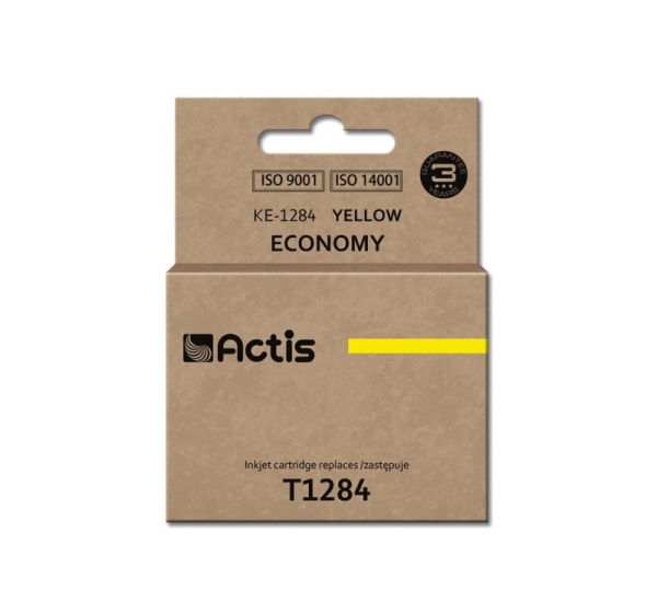Actis KE-1284 Ink (replacement for Epson T1284; Standard; 13 ml; yellow)