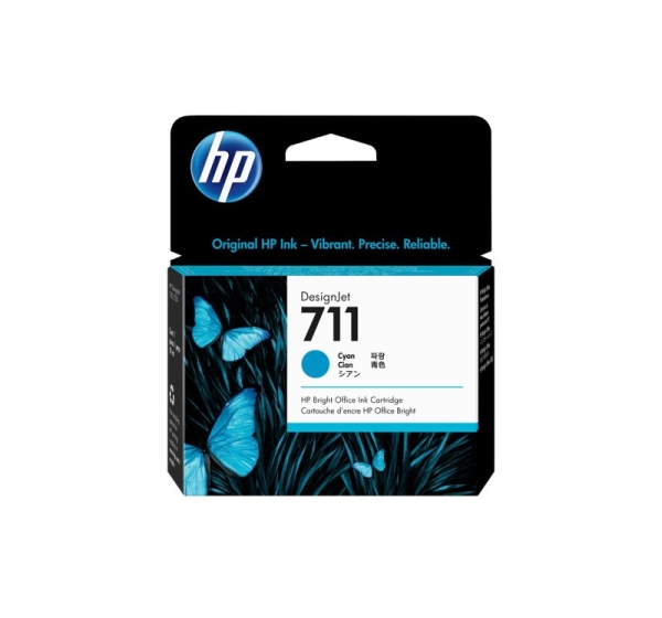 HP 711 Cyan Tintenpatrone