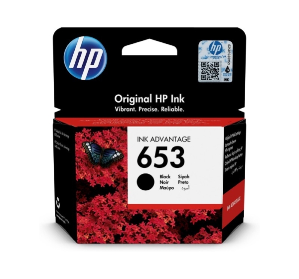 HP 653 1 pc(s) Original Standard Yield Black