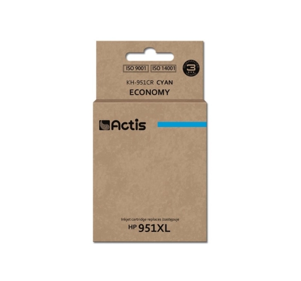 Actis KH-951CR Ink (replacement HP 951XL CN046AE; Standard; 25 ml; cyan)