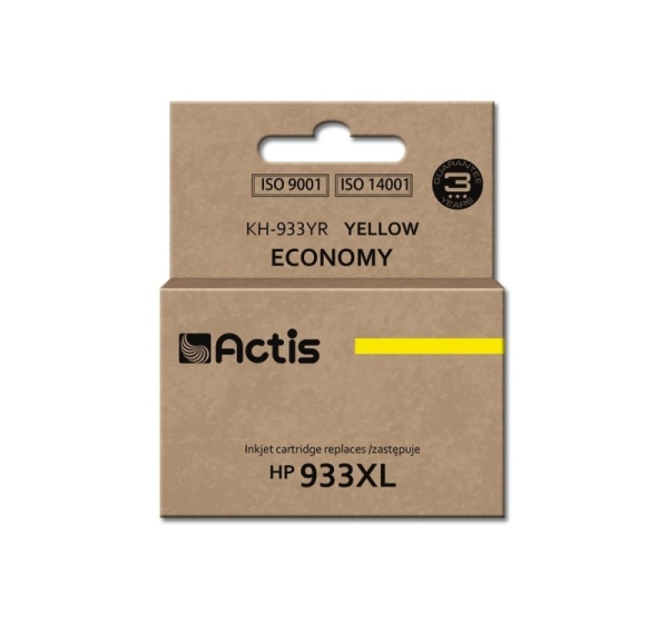 Actis KH-933YR ink (replacement for HP 933XL CN056AE; Standard; 13 ml; yellow)