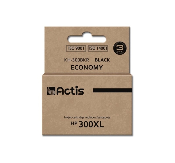 Actis KH-300BKR Ink (replacement for HP 300XL CC641EE; Standard; 15 ml; black)