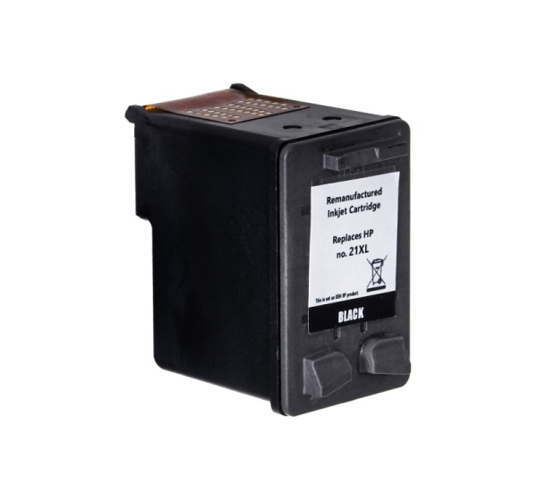 Superbulk B-H21XL Black Ink for HP Printer (Replacement HP 21XL C9351A) Standard