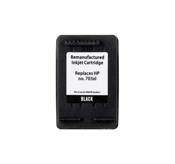 Superbulk printer ink HP B-H703BK (replacement HP 703 CD887) standard black