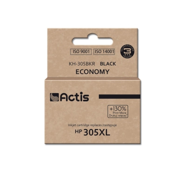 Actis KH-305BKR Ink (replacement for HP 305XL 3YM62A; Standard; 20 ml; black)