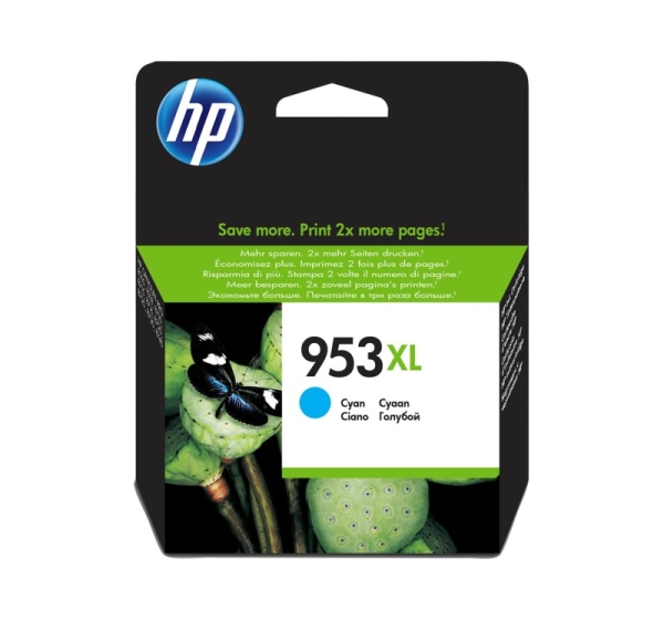 HP 953XL - Hojtydende - cyan - origina