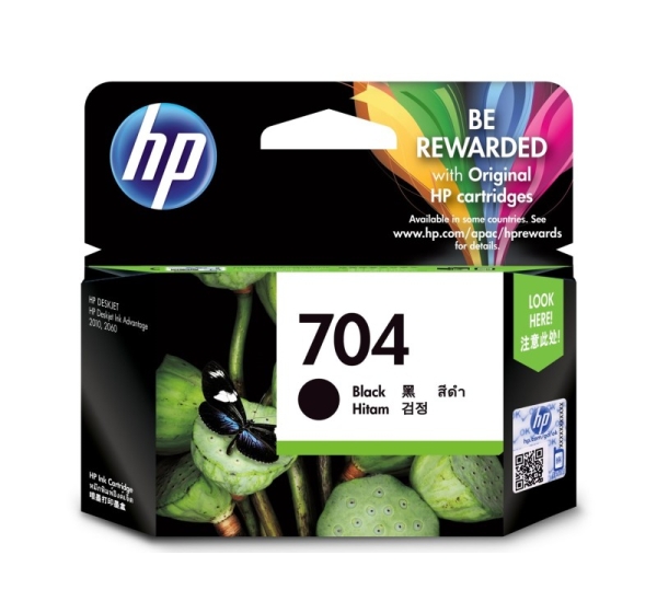 HP 704 Original Black 1 pc(s)