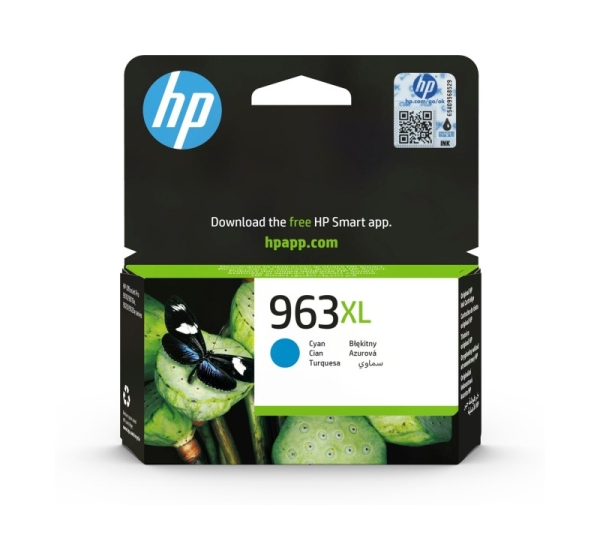 HP 963XL - Hojtydende - cyan - origina