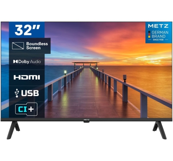 Metz 32MTH2000Z 80 cm (32") HD Ready TV Black