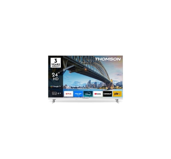 TV Thomson 24HG2S15CW - Google TV 24" HD White