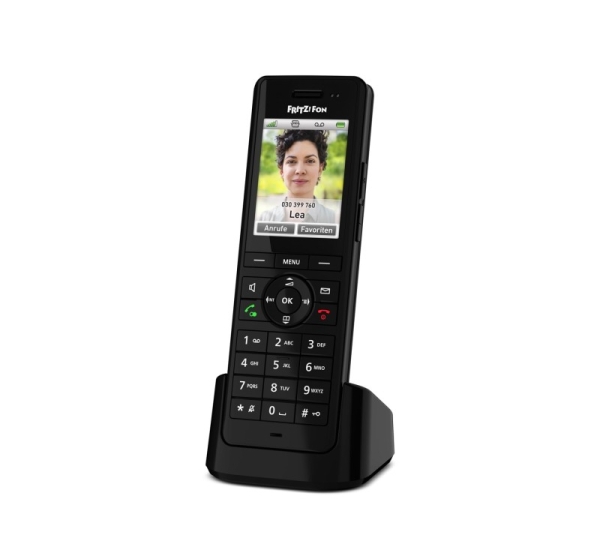 Fon FRITZ! X6 DECT telephone Caller ID Black