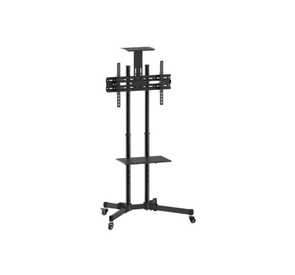 Equip floor stand 37-70/50kg 1TFT 2 shelves