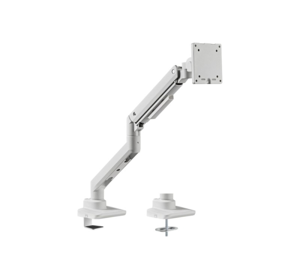 Equip 17"-49" Heavy-Duty Monitor Desk Mount Bracket, White