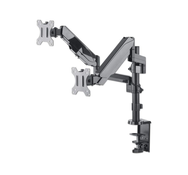 DESK ARM 2X TV LED/LCD 17-32 INCH 8KG GAS SPRING