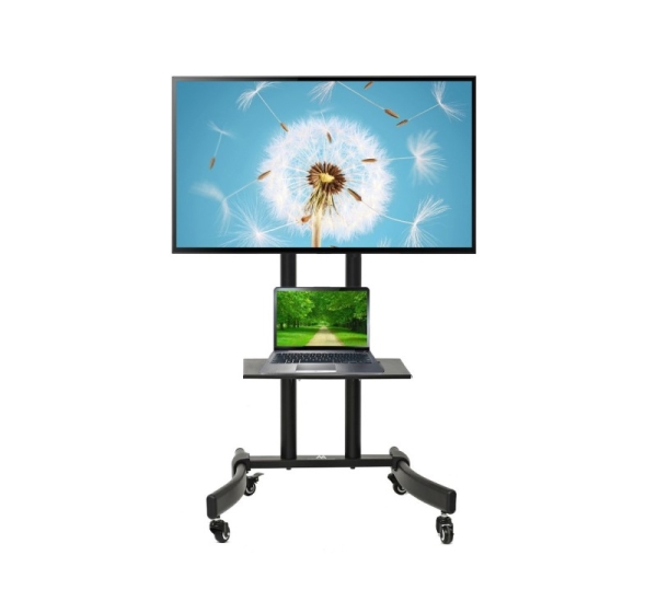TV trolley stand Maclean, professional, on wheels, max 32-65", max 40kg, MC-739