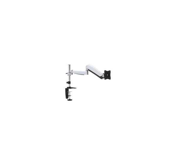Desk mount 13"-27"/1TFT 360° silver