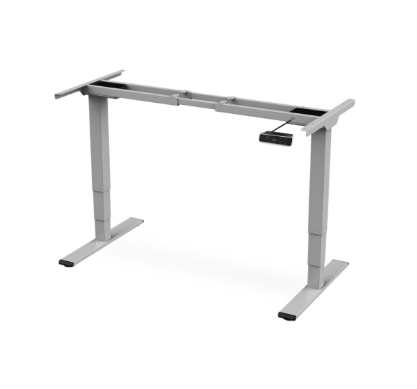 Digitus Electrically Height-Adjustable Table Frame, dual motor, 3 levels, gray