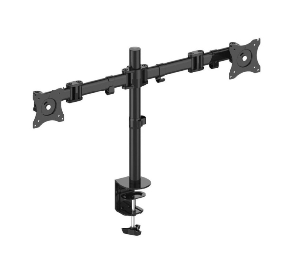 PureMounts PM-OFFICE-02 monitor mount / stand 68.6 cm (27") Desk Black