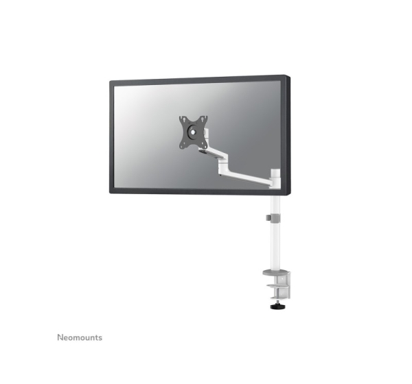 Neomounts DS60-425WH1 Monitor arm 17-27" - space saving