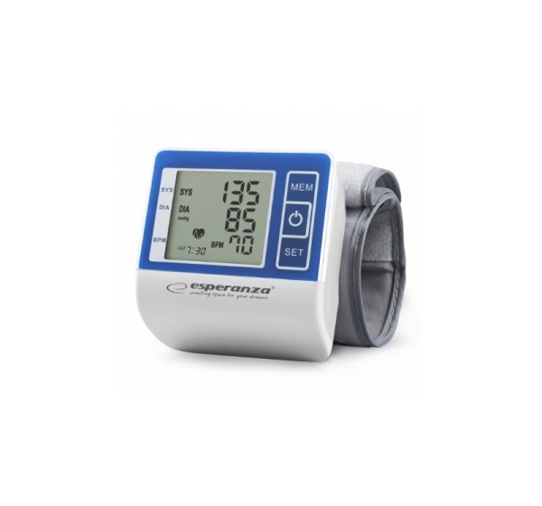 Esperanza ECB001 blood pressure unit Wrist Semi-automatic