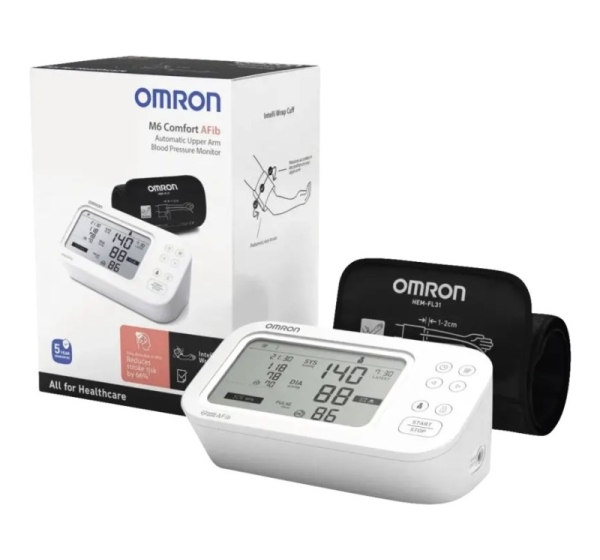 Omron HEM-7380-E blood pressure unit Upper arm Automatic 2 user(s)