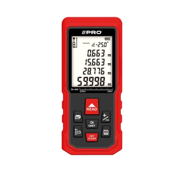 Laser distance meter DL-60X