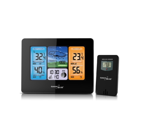 Greenblue 46003 Black LCD Battery Wi-Fi