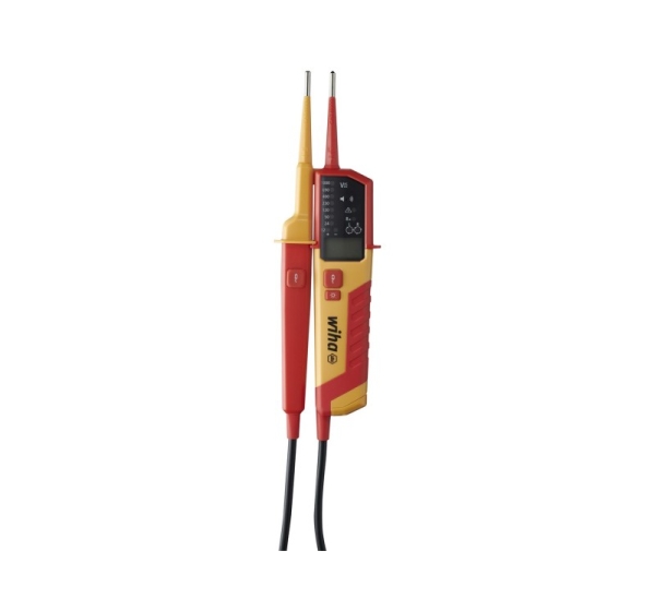 Wiha 45217 voltage tester screwdriver Red, Yellow