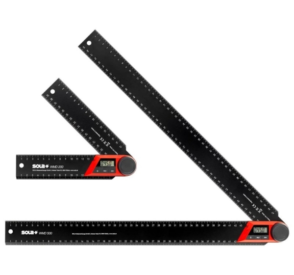 Digitaler Winkelmesser Sola WMD200 / Schenkellänge 200 mm