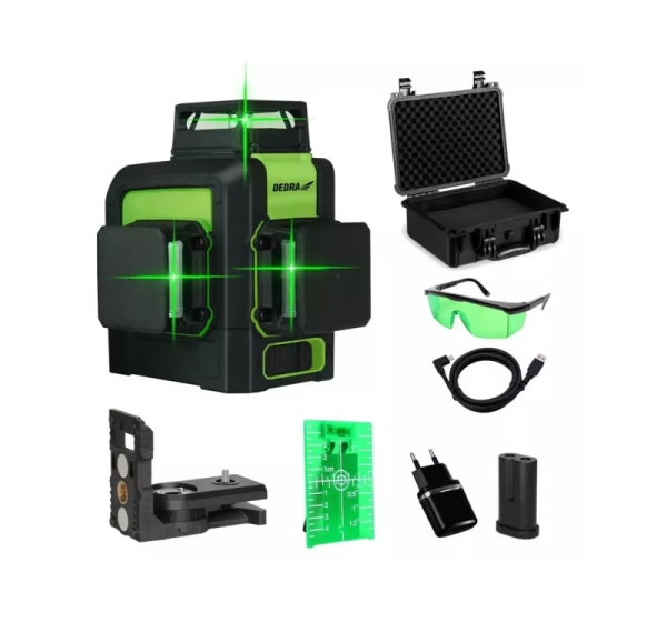 Surface laser Dedra MC0904 green 30 m