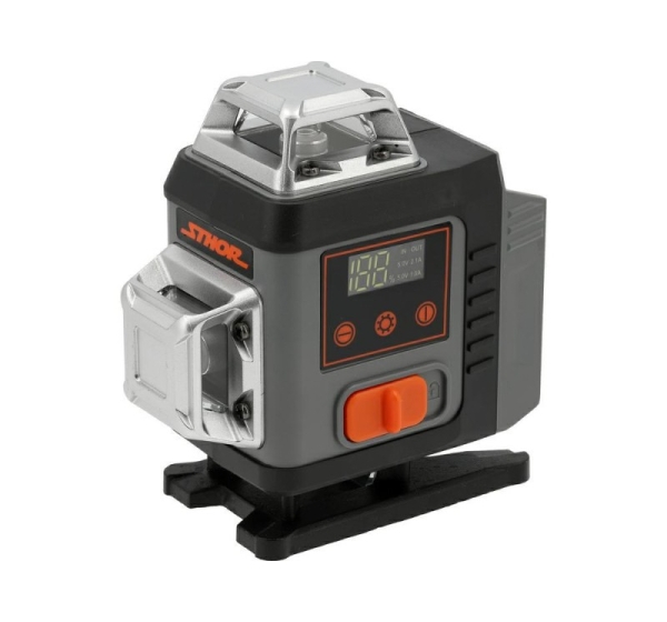 STHOR LASER ZIELONY 16 LINIOWY 4D Z AKCESORIAM