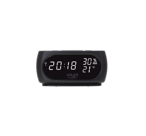 Adler AD 1186 alarm clock Digital alarm clock Black