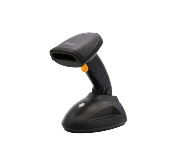 Equip Wireless 2D Barcode Scanner, Long Distance, with Stand