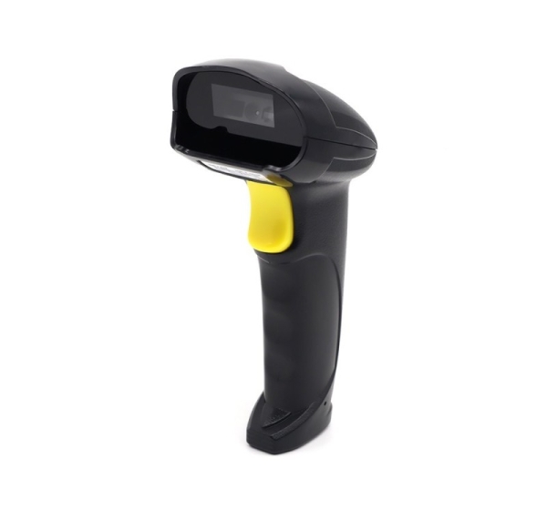 Qoltec 50853 Laser barcode scanner 1D | 2D | Black