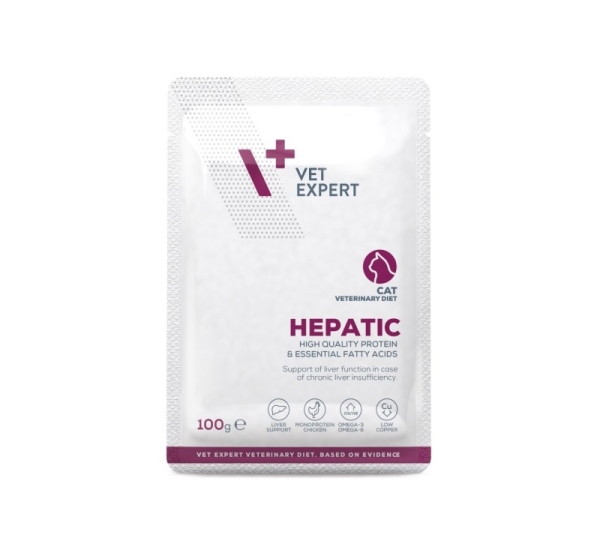VETEXPERT Hepatic Chicken - wet cat food - 100g