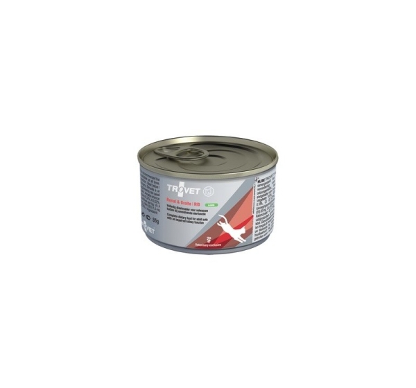TROVET Renal & Oxalate RID Lamb - wet cat food - 100g
