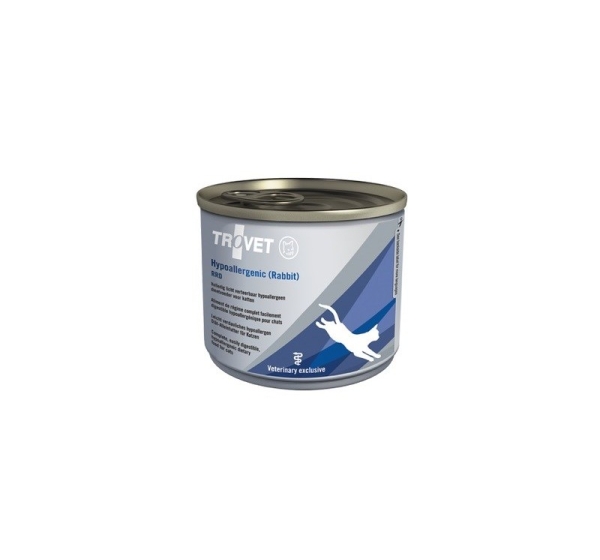 TROVET Hypoallergenic RRD with rabbit - wet cat food - 200g
