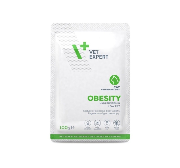 VETEXPERT Obesity Chicken - wet cat food - 100g