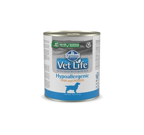 FARMINA Vet Life Canine Hypoallergenic Fish&Potato – wet food for adult dogs 300 g