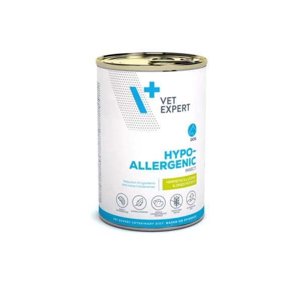 VETEXPERT Veterinary Diet Hypoallergenic Insect – wet dog food – 375g