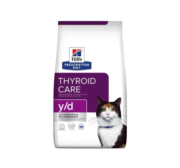 HILL'S Thyroid Care y/d - dry cat food - 3 kg