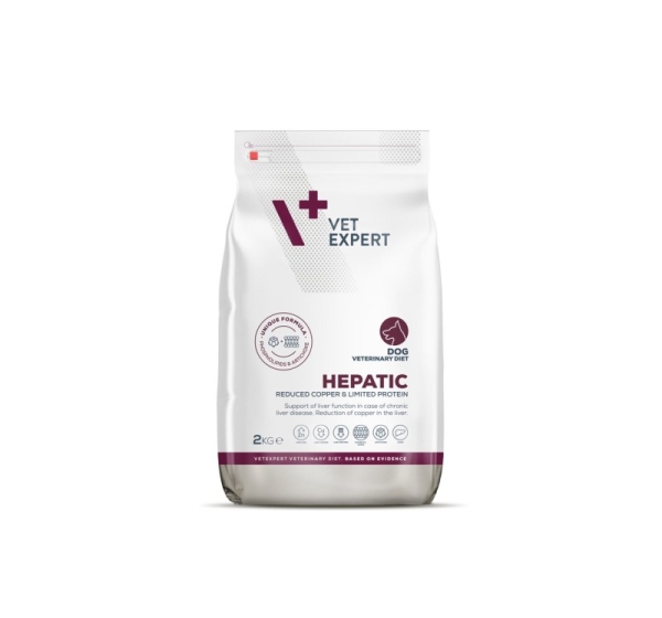 VETEXPERT Veterinary Diet Hepatic Dog - dry dog food - 2kg