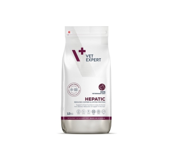 VETEXPERT Veterinary Diet Hepatic Dog - dry dog food - 12kg