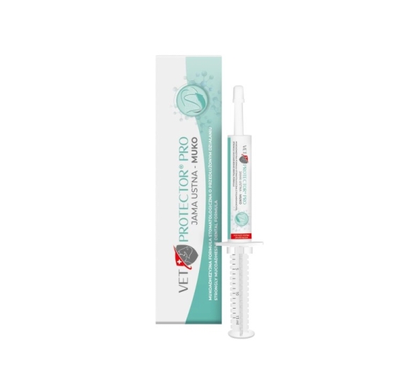 JM SANTE Vet Protector Pro Muko - protective dental gel for dogs and cats – 15 ml