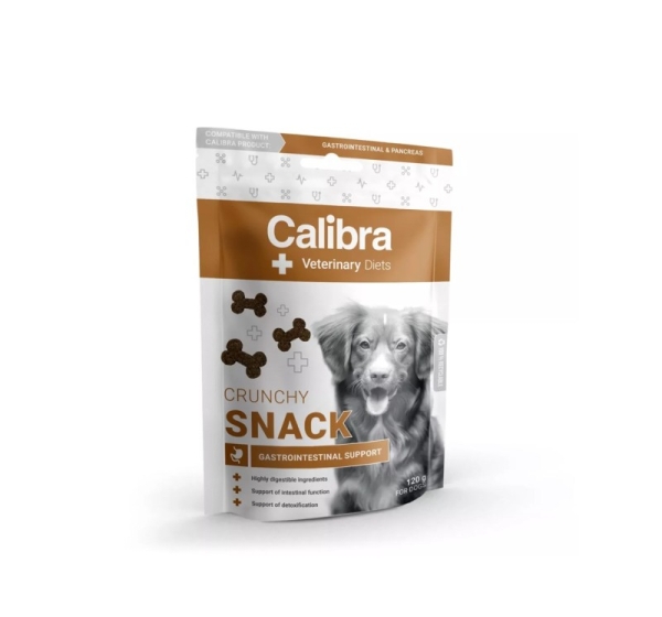 CALIBRA VD Dog Crunchy Snack Gastrointestinal - dog treat - 120g