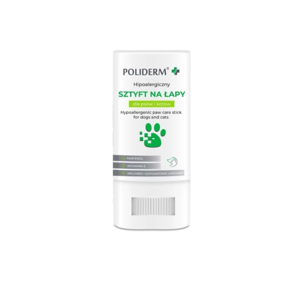 POLIDERM hypoallergenic paw stick for dog and cat – 14.5g